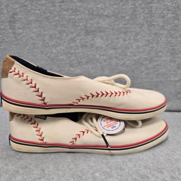 Keds champion pennant baseball stitch MLB lace up sneakers size 6.5 - Picture 5 of 8